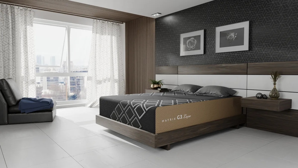 Matrix G3 Luxe, bedroom environment