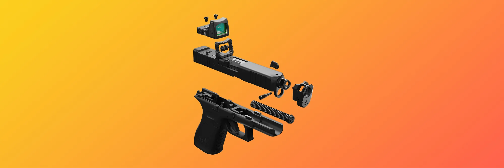 Radian Guardian RMR, exploded view